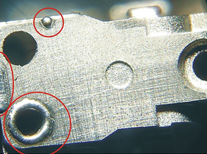 <a href='http://www.pangho.cn/product/3.htm' class='text_a'>模具激光焊機</a>修復模具效果
